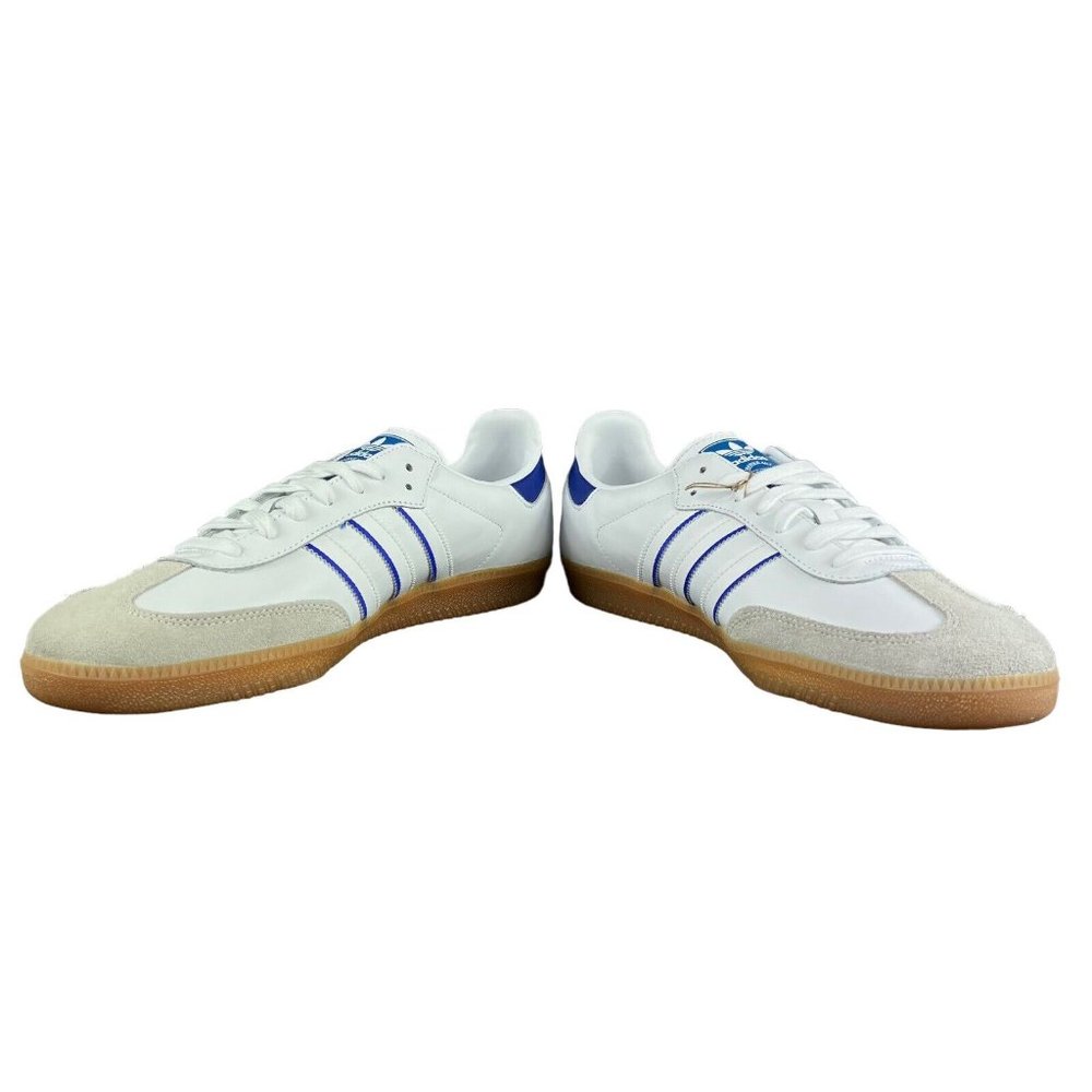Adidas Samba Cloud White Lucid Blue Gum Shoes IG2339 Men's Sizes 8.5 - 13 - Picture 8 of 10
